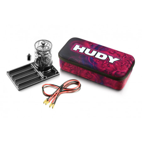 HUDY AIR VAC - VACUUM PUMP WITH TRAY - ON-ROAD 1/8, 1/10, 1/12 - 1040