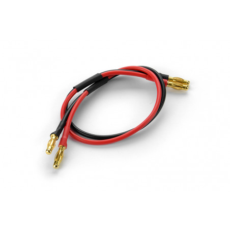 CABLE 300MM WITH 4MM BANANA PLUGS - 104091 - HUDY