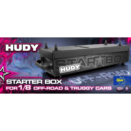 HUDY STAR-BOX TRUGGY & OFF-ROAD 1/8 - 104500 - HUDY