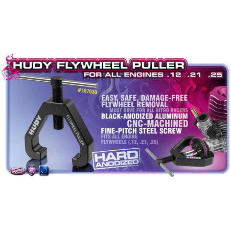 UNIVERSAL FLYWHEEL PULLER - 107030 - HUDY