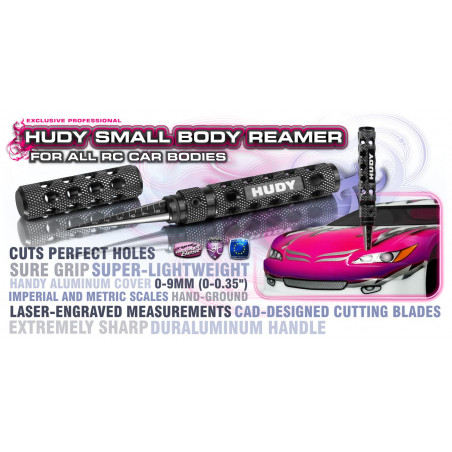 LIMITED EDITION - REAMER FOR BODY + ALU COVER - SMALL - 107601 - HUDY