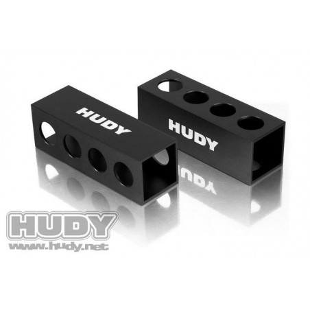 CHASSIS DROOP GAUGE SUPPORT BLOCKS 30MM FOR 1/8 OFF-ROAD - LW (2) - 1