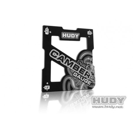 "HUDY QUICK CAMBER GAUGE 1/8 OFF-ROAD 1°  2°  3° - 107751 - HUDY"