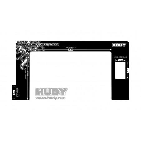 HUDY BODY GAUGE 1/10 ELECTRIC TOURING CARS - 107771 - HUDY