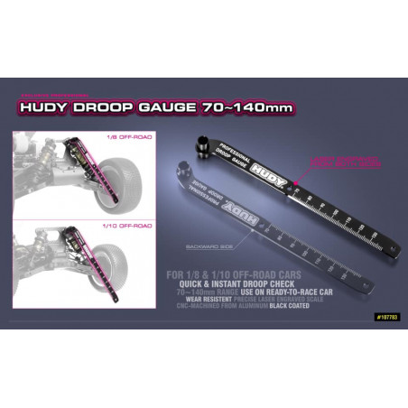 HUDY DROOP GAUGE 70~140MM - 107783 - HUDY