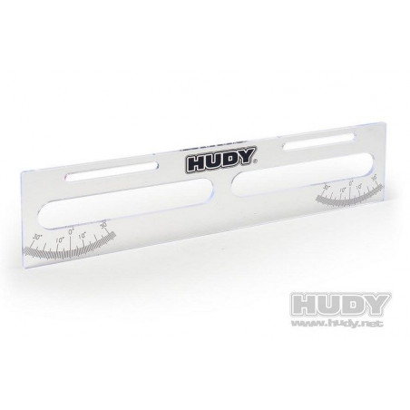 UPSIDE MEASURE PLATE FOR 1/8 ON-ROAD - V2 - 108041 - HUDY