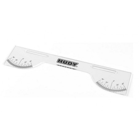 UPSIDE MEASURE PLATE FOR 1/10 OFF-ROAD CARS - 108940 - HUDY