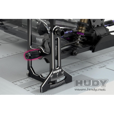 ALU NUT FOR 1/10 OFF-ROAD SET-UP SYSTEM (4) - 108960 - HUDY