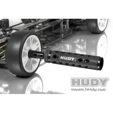 LIMITED EDITION - ALU 1-PIECE SOCKET DRIVER 7.0 MM - 170007 - HUDY