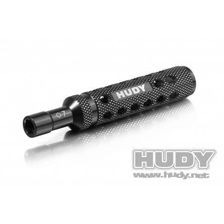 LIMITED EDITION - ALU 1-PIECE SOCKET DRIVER 7.0 MM - 170007 - HUDY