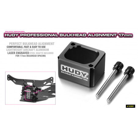 HUDY PROFESSIONAL BULKHEAD ALIGNMENT TOOL 17MM - vyssie naklady - 183