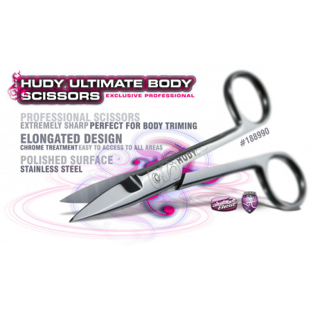 HUDY PROFFESIONAL BODY SCISSORS - 188990 - HUDY