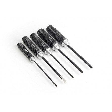 SCREWDRIVER & PHILLIPS SET - 5 PCS. - 190150 - HUDY