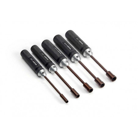 SOCKET DRIVER INCH SET - 5 PCS. - 190171 - HUDY