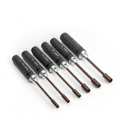 SOCKET DRIVER METRIC SET - 6 PCS. - 190170 - HUDY