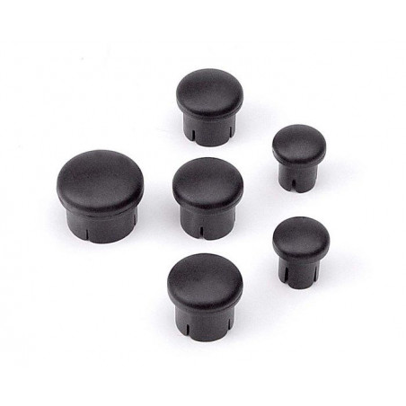 PLASTIC CAP FOR HANDLE ( SET -  3+2+1) BLACK - 195000 - HUDY