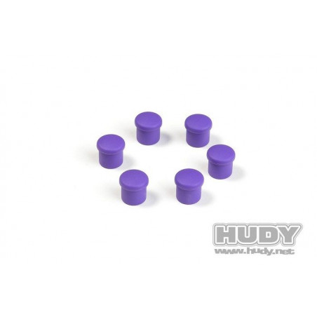 CAP FOR 14MM HANDLE - VIOLET (6) - 195054-V - HUDY