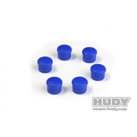 CAP FOR 18MM HANDLE - BLUE (6) - 195058-B - HUDY