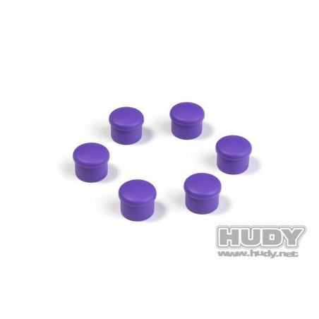 CAP FOR 18MM HANDLE - VIOLET (6) - 195058-V - HUDY