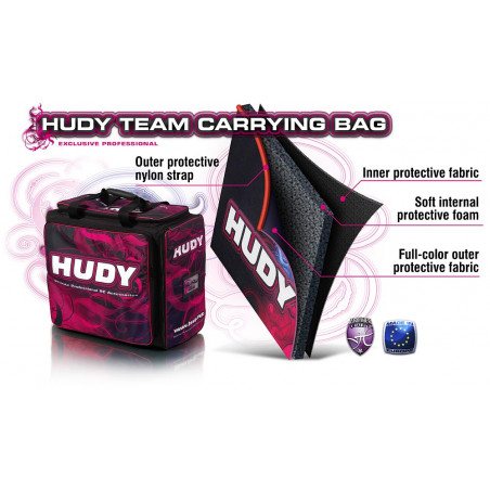 HUDY 1/10 CARRYING BAG WITH DRAWERS - V3 - 199100 - HUDY