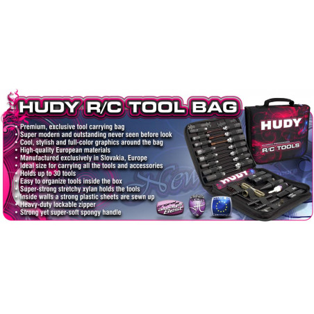 HUDY RC TOOLS BAG - EXCLUSIVE EDITION - 199010 - HUDY