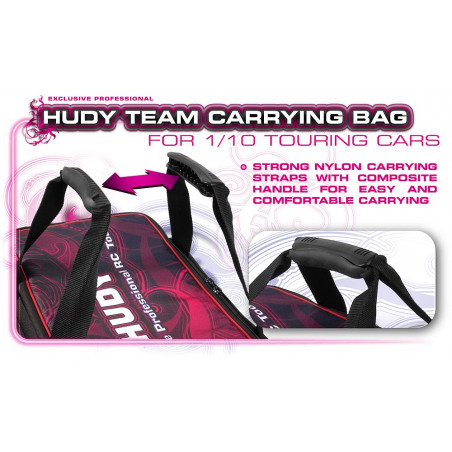 HUDY 1/10 CARRYING BAG WITH DRAWERS - V3 - 199100 - HUDY