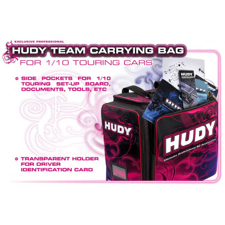 HUDY 1/10 CARRYING BAG WITH DRAWERS - V3 - 199100 - HUDY