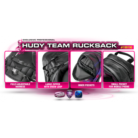 HUDY TEAM RUCKSACK - V2 - 199190 - HUDY