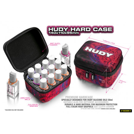 HUDY HARD CASE - 140x110x95MM - OIL BAG MEDIUM - HUDY - 199280M-H 