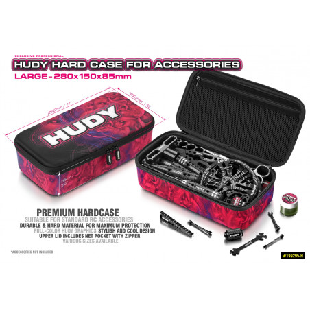 HUDY HARD CASE - 280x150x85MM - HUDY - 199295-H