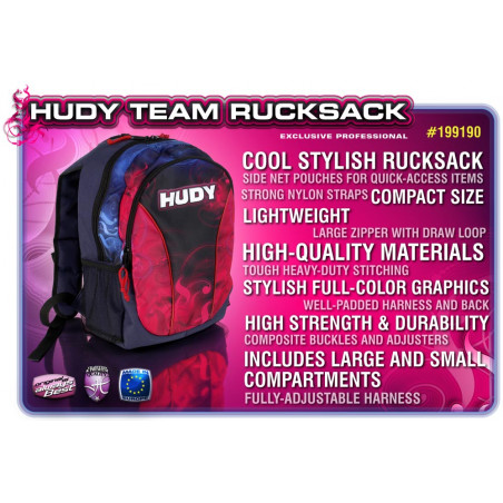 HUDY TEAM RUCKSACK - V2 - 199190 - HUDY