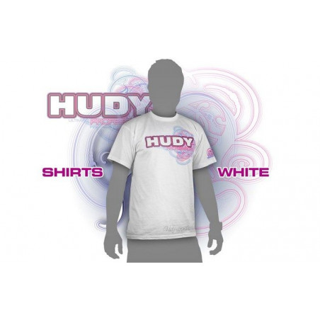 HUDY T-SHIRT - WHITE (M) - 281045M - HUDY