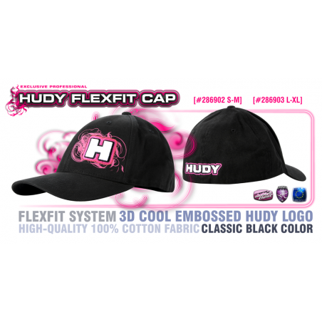 HUDY FLEXFIT CAP (S - M) - 286902 - HUDY