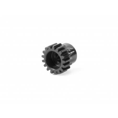 HUDY ALU PINION GEAR - HARD COATED -  17T / 48 - HUDY - 294017