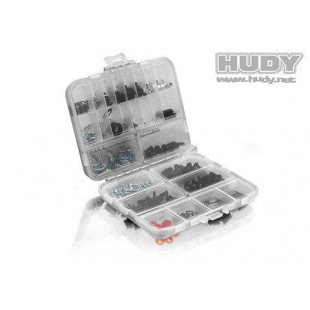 HUDY HARDWARE BOX - DOUBLE-SIDED - COMPACT - 298011 - HUDY