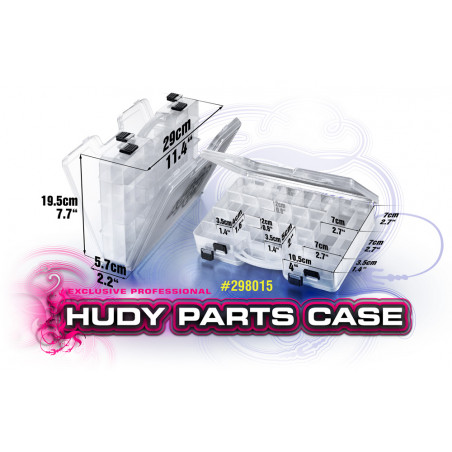 HUDY PARTS CASE - 290 x 195mm - 298015 - HUDY