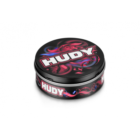 HUDY TIN ROUND BOX 80x30MM - 298100 - HUDY