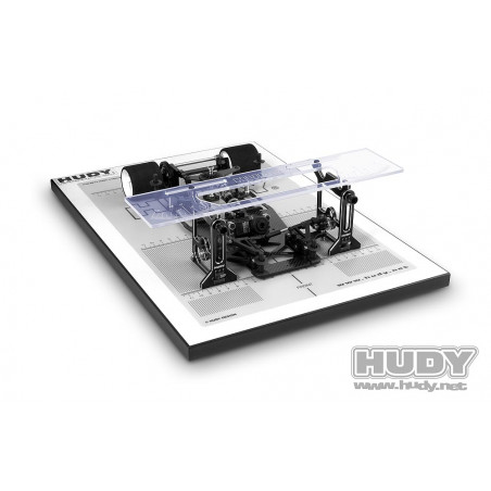 SET-UP SYSTEM FOR 1/10 & 1/12 PAN CARS - HUDY - 109405