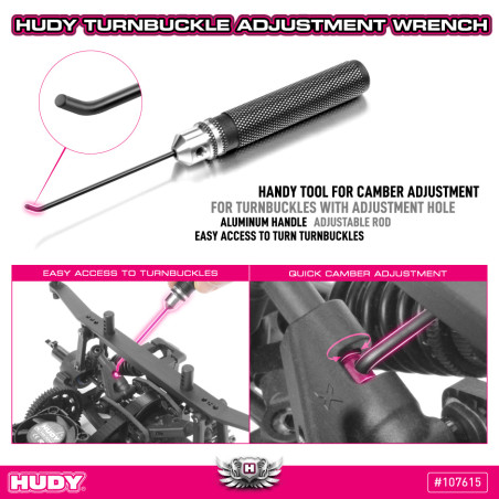 HUDY CAMBER TOOL 1/8 ON-ROAD - HUDY - 107615