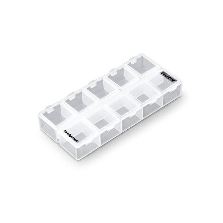 HUDY TINY HARDWARE BOX - 8-COMPARTMENTS - HUDY - 298022