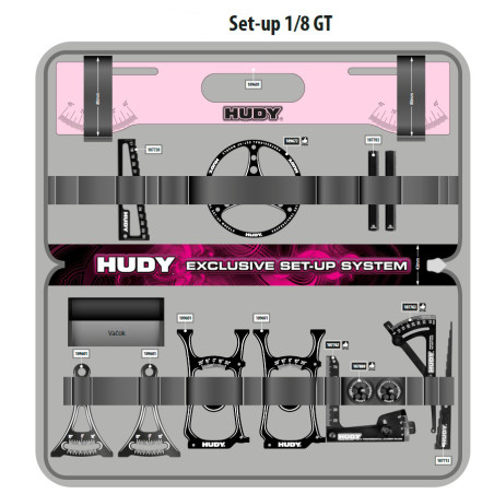 HUDY SET-UP BAG FOR 1/10 & 1/8 OFF-ROAD CARS & GT - HUDY - 199241